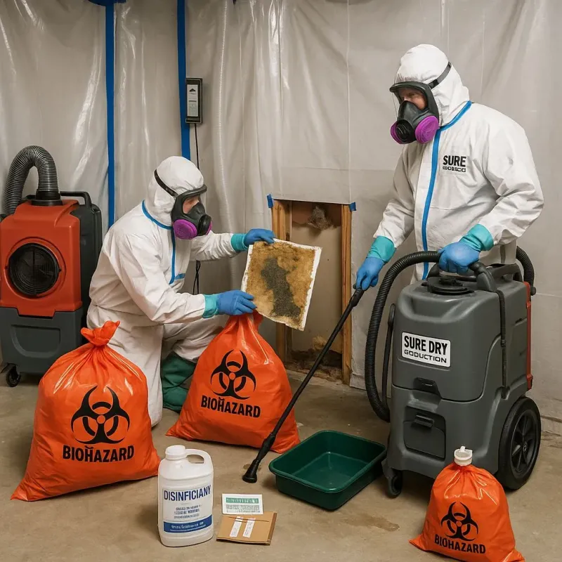 Contaminated Water Handling Protocols process in Dixmont, ME
