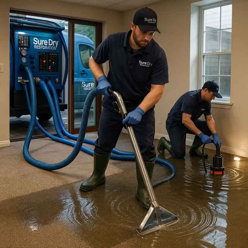 Water Extraction and Removal process in Dixmont, ME